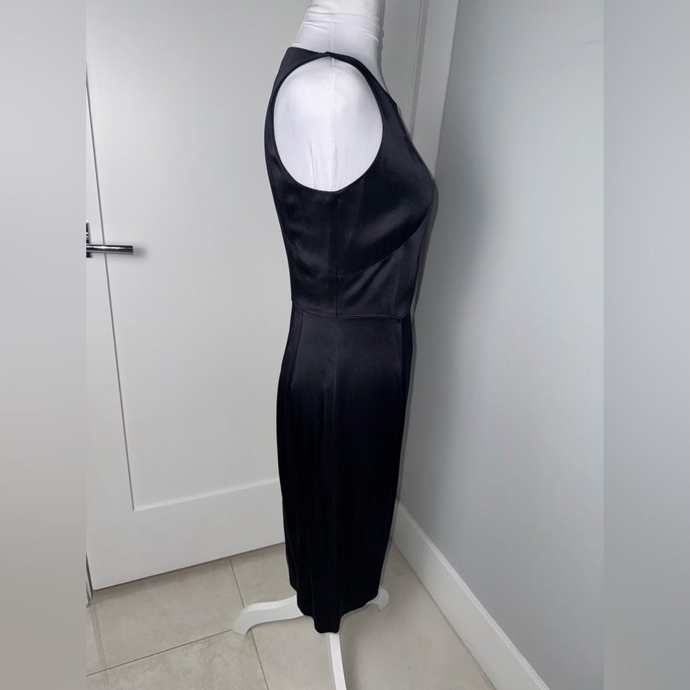 Jill Sander Zenni Dress in Black/Size 4 - Picture 4 of 10
